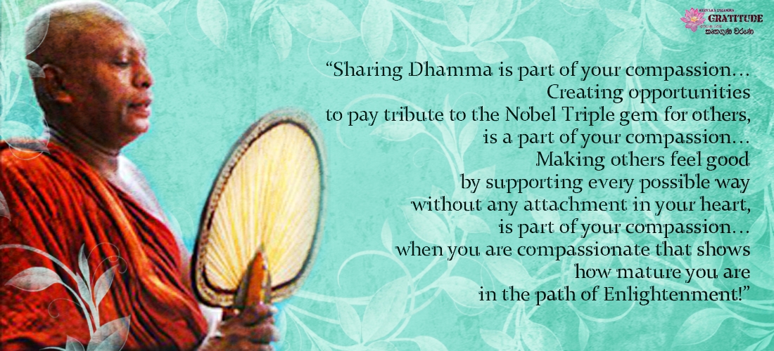 Waharaka Thero as an Compassionater